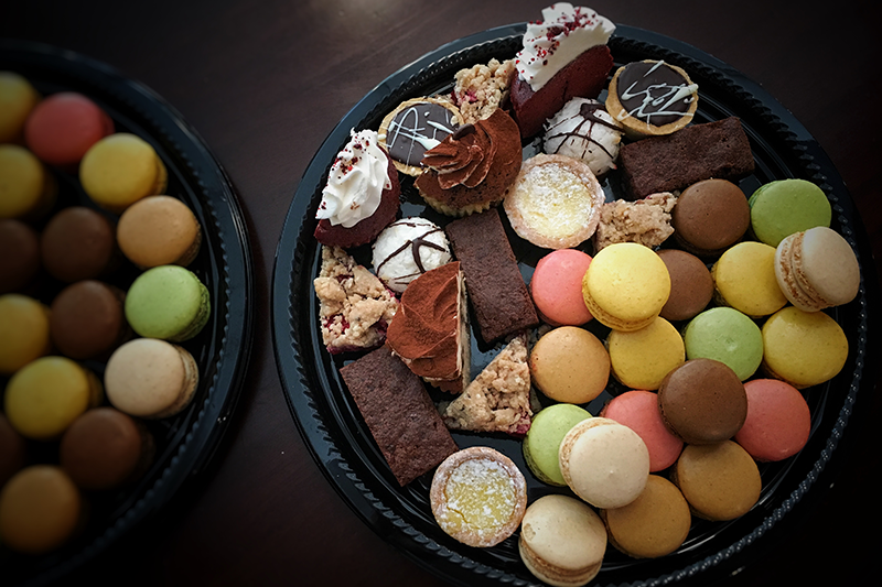 Office Casual Catering - macarons and desserts